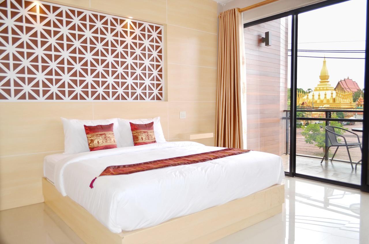 Thatluangview Hotel Vientiane Exterior foto